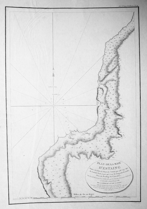 Plan de la Baie d'Estaing