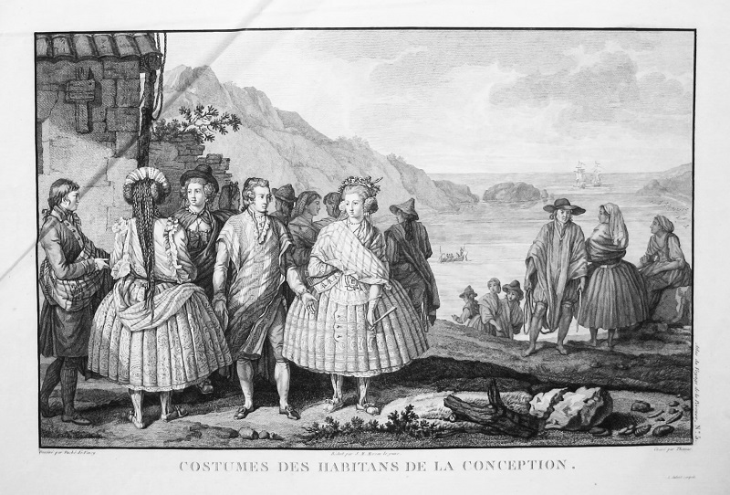 Costumes des Habitans de la Conception / Trajes de los Habitantes de la Concepción