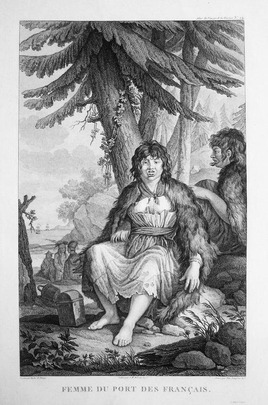 Femme du Port des Fraçais / Mujer del Puerto de los Franceses