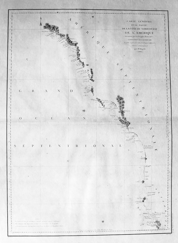 Carte Générale d'une Partie de la Côte du Nord-Ouest de l'Amérique...