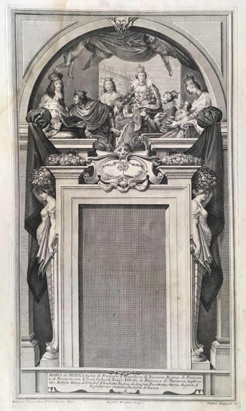 María de Medici con sus Hijos