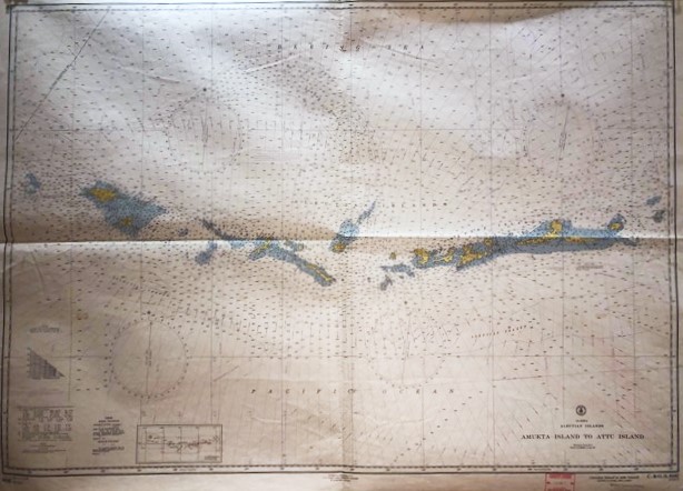 ALASKA Aleutian Islands, AMUKTA Island to ATTU Island [Islas Aleutianas]