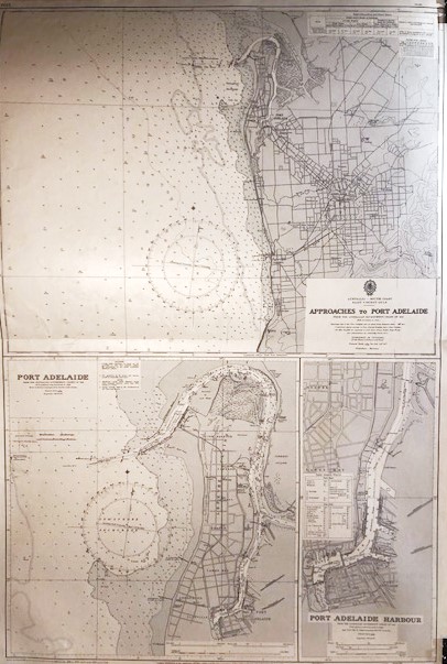 AUSTRALIA, South Coast, Saint Vincent Gulf - Approaches to Port Adelaide / Port Adelaide