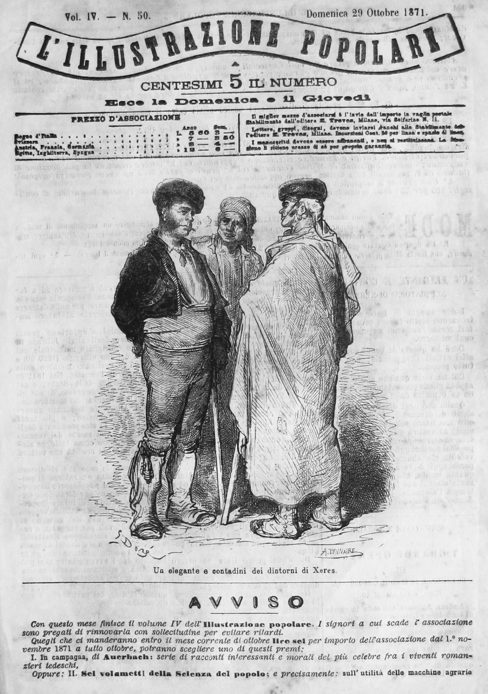 Portada de L'Illustrazione Popolare