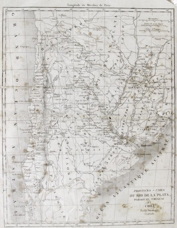 Provinces-Unies du Rio de la Plata, Paraguay, Uruguay et Chili [Chile]