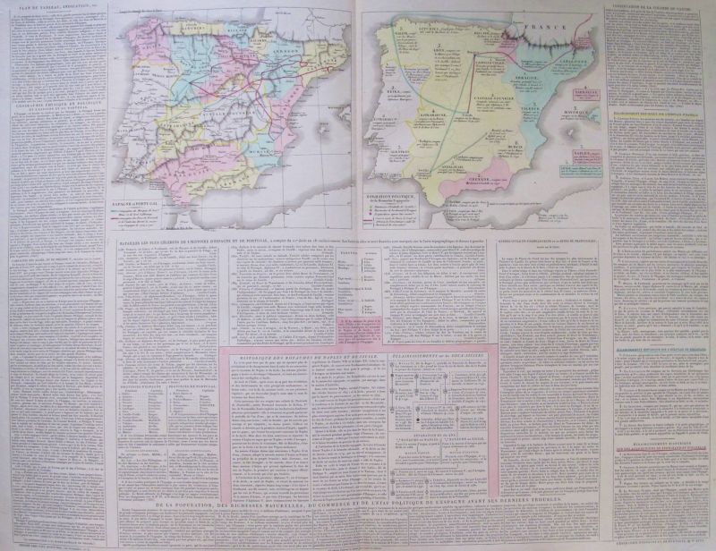 Espagne et Portugal - Formation politique de la Monarchie espagnole / España y Portugal - Formación política de la Monarquía Española