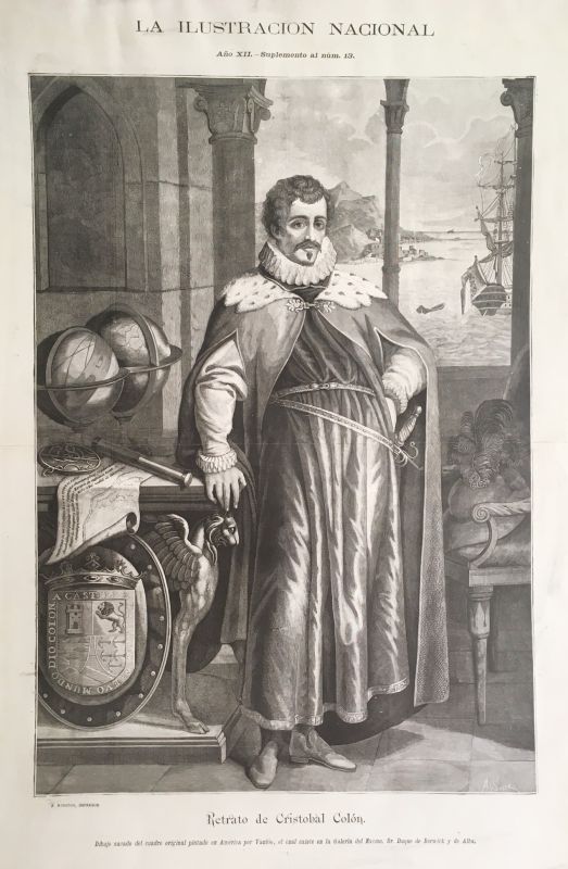 Retrato de Cristobal Colón