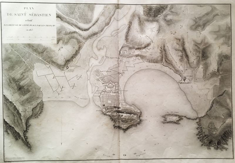 Plan de Saint Sébastien / San Sebastián