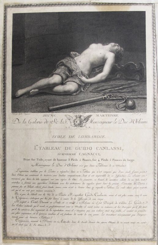 Jeune Marthyre / Joven Mártir