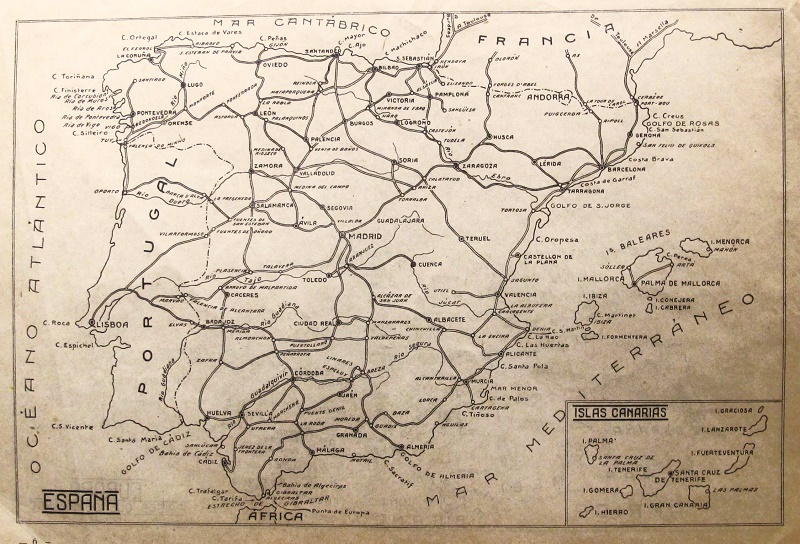 Atlas de Geografía Postal Universal : España