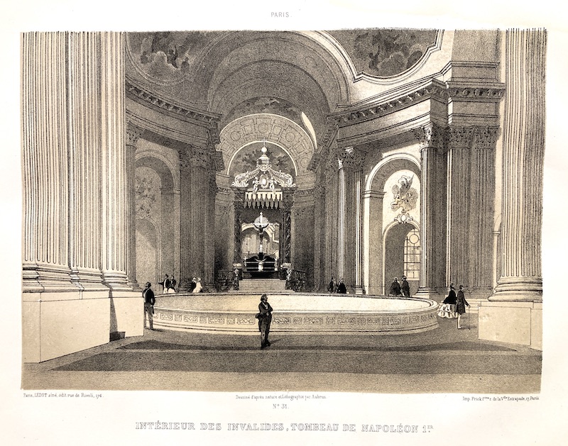 Nº31 - Interieur des Invalides, Tombeau de Napoleon 1er [Tumba de Napoleon I]