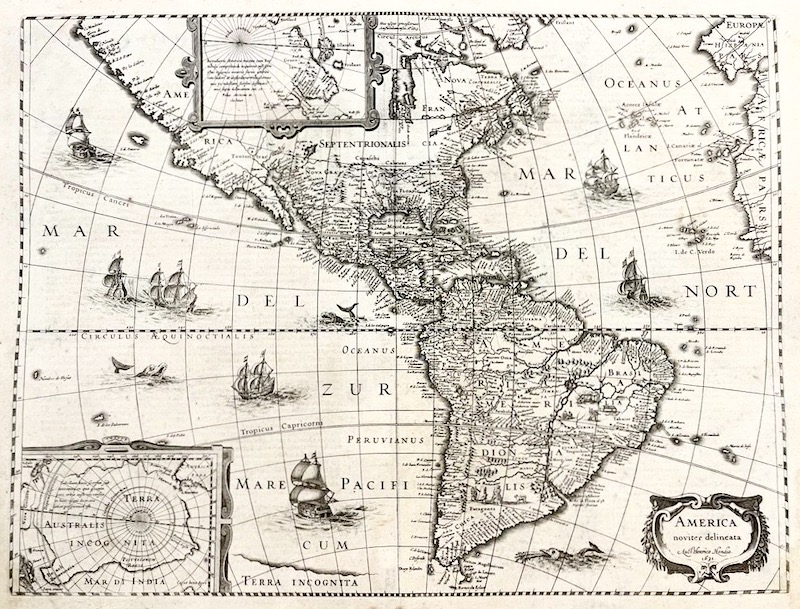 AMERICA Noviter Delineata