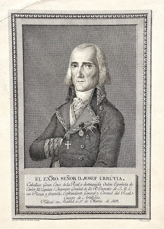 El Exmo. Señor D. Josef Urrutia [José de Urrutia y de las Casas]