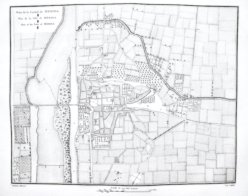 Plano de la Ciudad de Merida