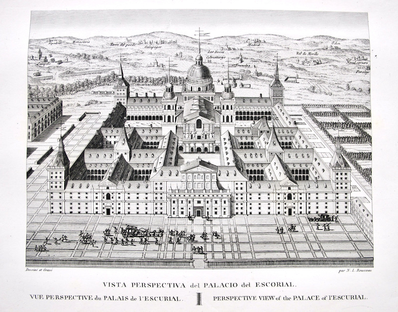 Vista Perspectiva del Palacio del Escorial