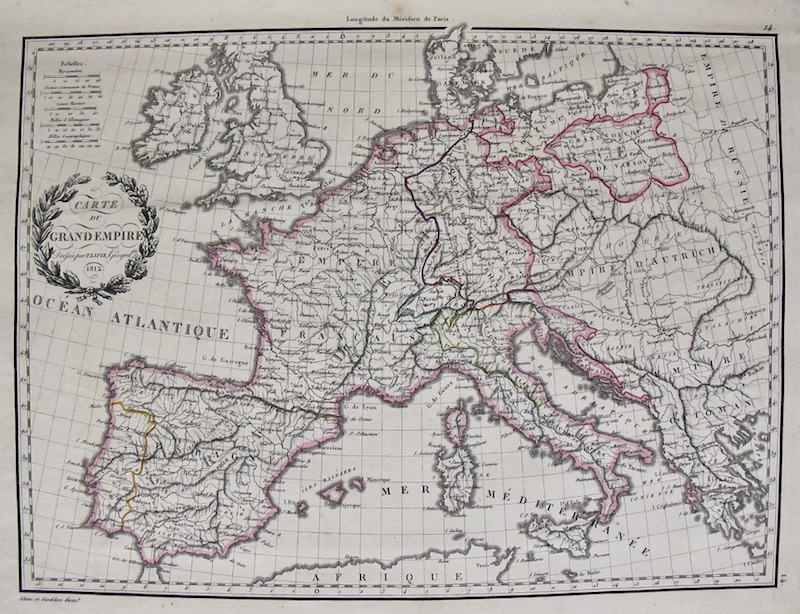 Carte du Grand Empire / Mapa del Gran Imperio