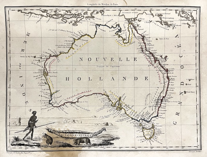 OCEANIQUE CENTRALE [Oceanía Central ; Australia ; Nueva Holanda]