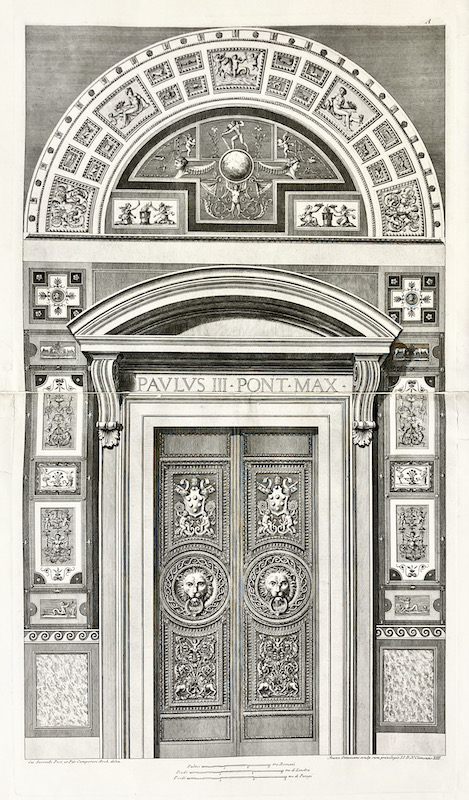 Logias del Vaticano : A. Paulus III Pont. Max.