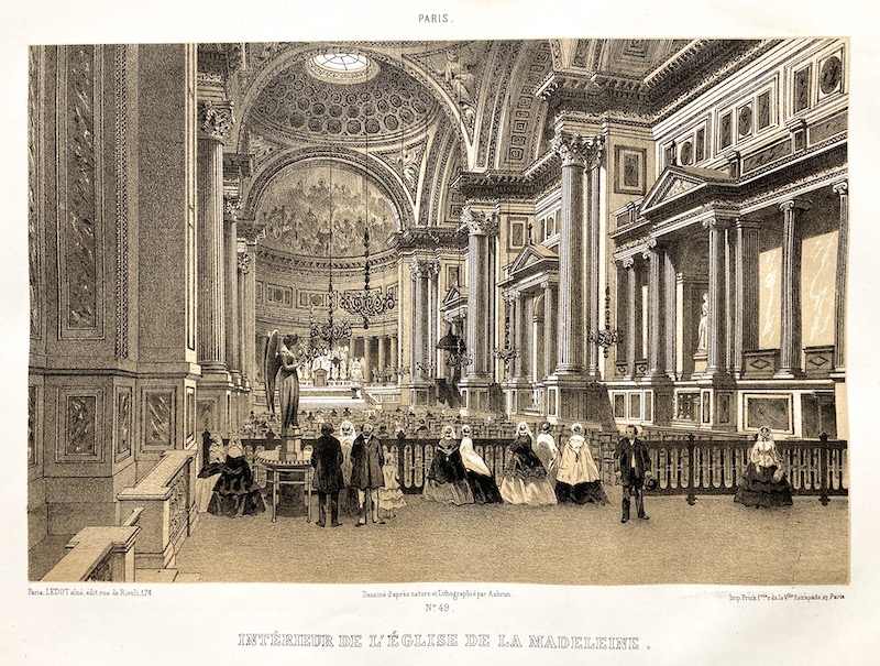 Nº49 - Interieur de L' Eglise de la Madeleine