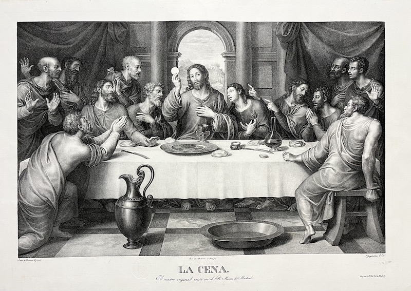 La Cena (Juan de Juanes, c.1562)