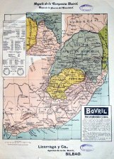 Mapa de la Guerra del Transvaal
