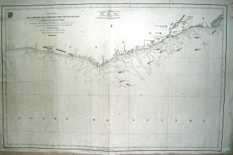 Carta esferica de una parte de la Costa occidental de Africa en el Golfo de Guinea desde Jack Lahou hasta Cabo S. Pablo