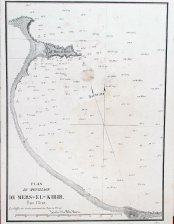 Plan du mouillage de Mers-El-Kibir. Baie d'Oran
