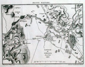 Bataille de Vitoria le 21 Juin 1813