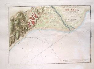 Plano del Fondeadero de Adra