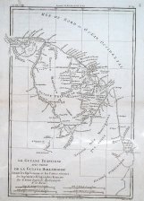 La Guyane Francoise avec partie de la Guyane Hollandoise