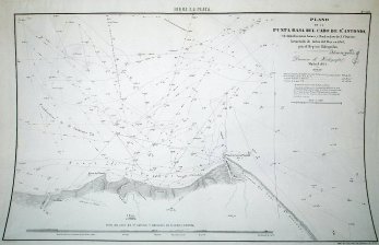 Plano de la Punta Rasa del Cabo de S.n Antonio, sus inmediaciones, bancos y Fondeadero de S. Clemente.