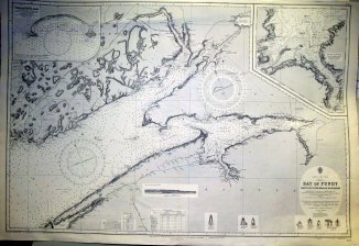 Canada, East Coast, Bay of Fundy Digby Gut to the Head of Navigation