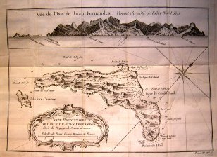 Carte particuliere de L'Isle de Juan Fernandes