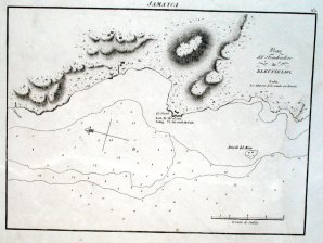 Plano del Fondeadero de Bleufields