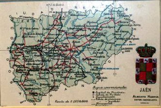 Mapa de Jaen