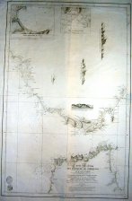 Carta esferica del estrecho de Gibraltar