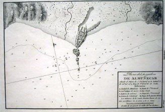 Plano del Surgidero de Almuñecar