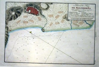 Plano de la Playa de Salobreña