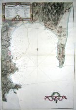 Plano Geometrico de la Bahia de Algeciras y Gibraltar