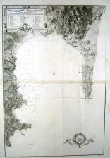 Plano Geometrico de la Bahia de Algeciras y Gibraltar