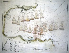 Plan van de Baay van Gibraltar