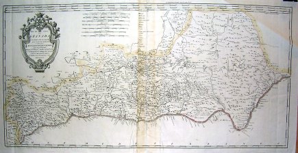 Mapa del Reyno de Granada
