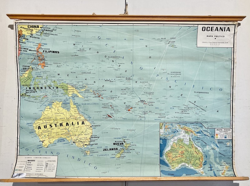 OCEANIA (Mapa Político)