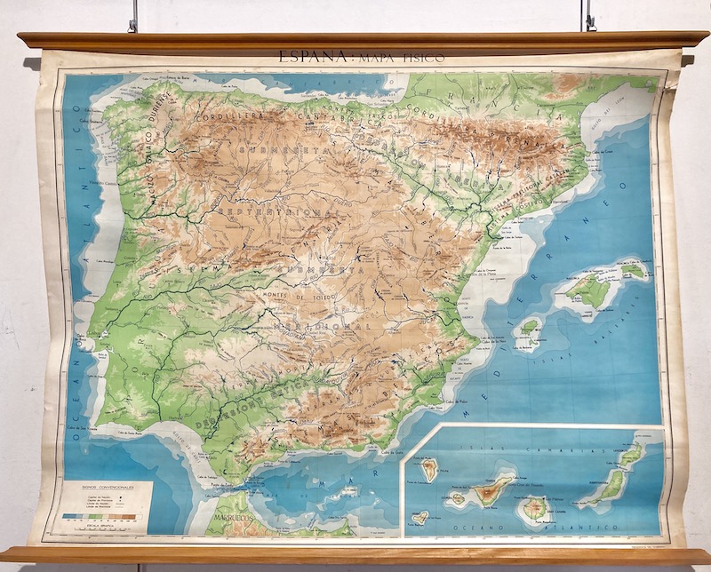 España : Mapa Físico