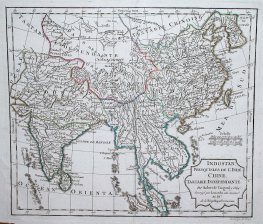 Indostan, Presqu'Isles de L'Inde, chine, Tartarie Independante