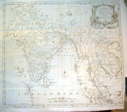 A General Map of India, including the Empire of Hindostan, with the Kingdom of Bengal and its other dependencies"