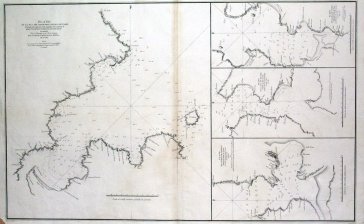 Plano de la Ría del Barquero y Estaca de Vares situado el Cabo de este nombre