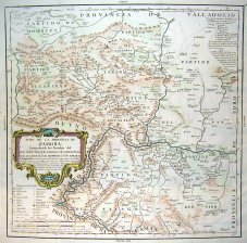 Mapa de la Provincia de Zamora