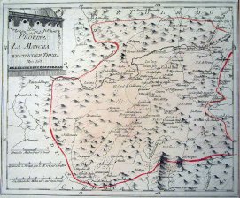 Die provinz La Mancha westlicher theil