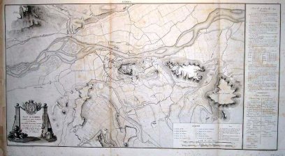 Plan de Lerida assiege et pris d?assaut le 13 nai 1810 par l?armee francaise d?Aragon aux ordres de son Excellence le Marechal Suchet Duc d'Albufera